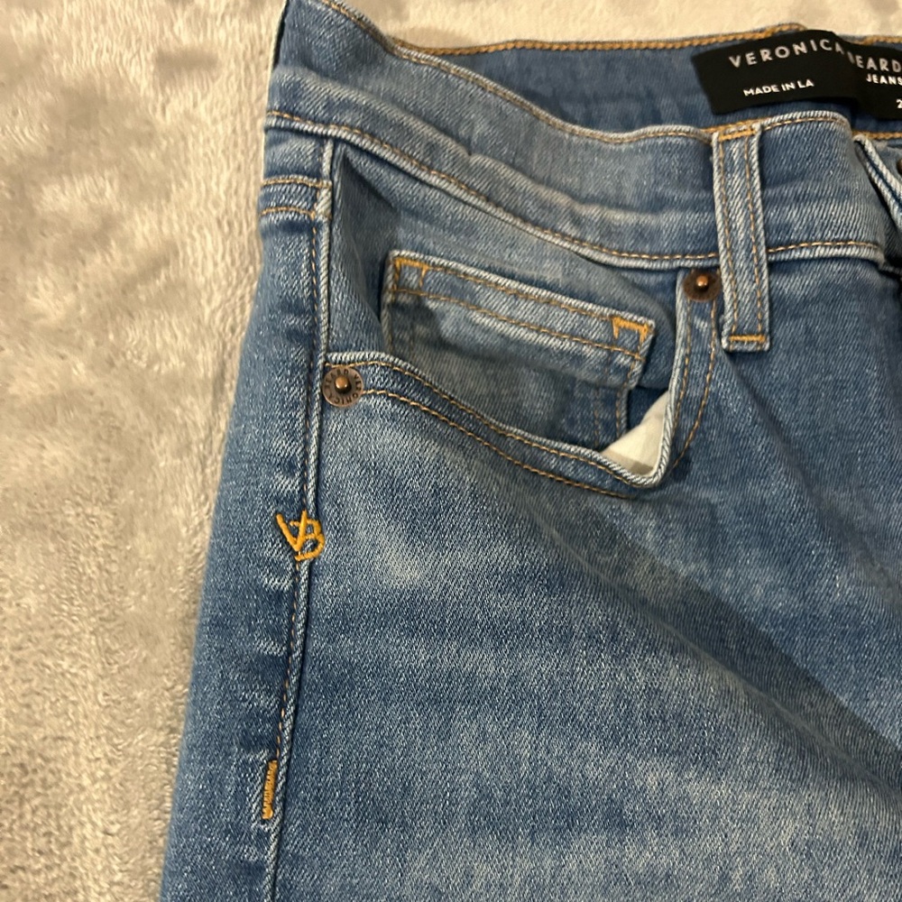 Veronica Beard Carly kick flare high rise jeans - Picture 8 of 11